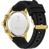 Black Silicon Multifunction Watch