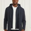 Blazer with Detachable Hooded Vest