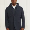 Blazer with Detachable Hooded Vest