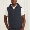 Blazer with Detachable Hooded Vest