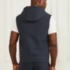 Blazer with Detachable Hooded Vest