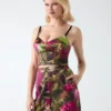 Blossom Satin Corset Top