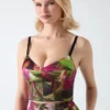 Blossom Satin Corset Top