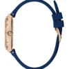 Blue Silicone Analog Watch