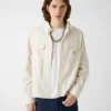 Boxy Crop Pocket Shirt