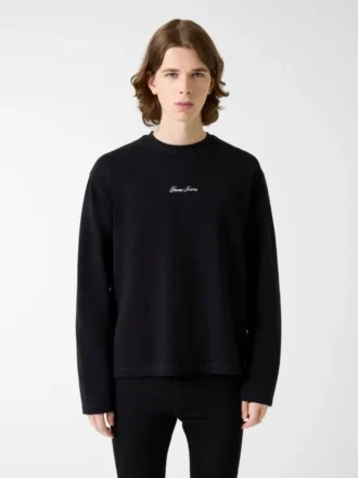 Boxy Fit Knit T-Shirt