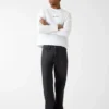 Boxy Fit Knit T-Shirt