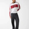 Boxy Fit Mesh T-Shirt