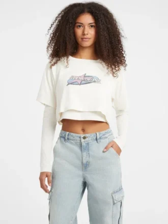 Boxy Star Logo Twofer Tee