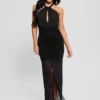 Brenna Rhinestone Maxi Dress