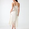 Brooke Crochet Floral Midi Dress