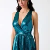 Bryce Pleated Ombra Dress