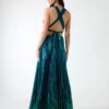 Bryce Pleated Ombra Dress