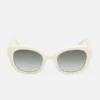 Bubble Cat-Eye Plastic Sunglasses
