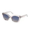 Bubble Cat-Eye Plastic Sunglasses