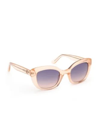 Bubble Cat-Eye Plastic Sunglasses