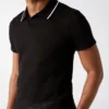 Buttonless Polo Shirt