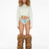 Cable-Knit Wool-Blend Sweater