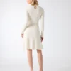 Candice Lace-Trim Sweater Dress