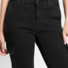 Cargo Mini Bootcut Jeans
