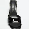Carisse Patent-Look Sandals