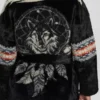 Carlotta Faux-Fur Wrap Jacket