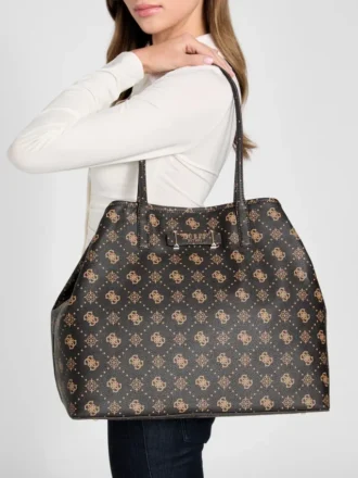 Carrie Large Logo Tote