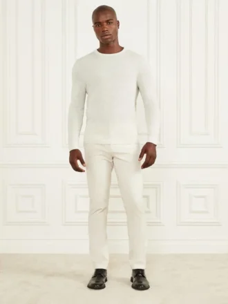 Cashmere-Blend Crewneck Sweater
