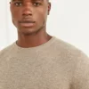 Cashmere-Blend Crewneck Sweater