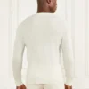 Cashmere-Blend Crewneck Sweater