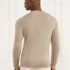 Cashmere-Blend Crewneck Sweater