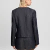 Chana Shimmer Denim Jacket