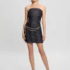 Chany Denim Corset