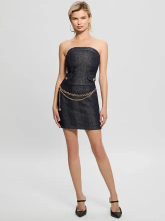 Chany Denim Corset