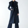 Charlize Wool-Blend Coat