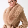Charlize Wool-Blend Coat