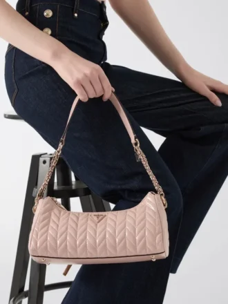 Cheryl Quilted Shoulder  Bag