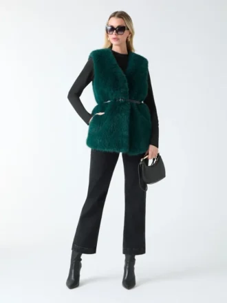 Chloe Faux-Fur Vest