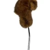 Chunky Faux-Fur Hat
