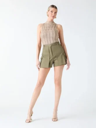 Cindy Belted Cargo Short