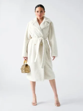 Claire Faux-Fur Coat