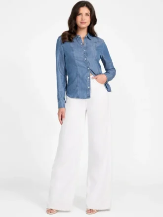 Classic Denim Western Shirt