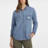 Classic Long-Sleeve Denim Shirt