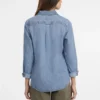Classic Long-Sleeve Denim Shirt