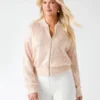Claudia Sequins Sweater Jacket