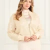 Claudia Sequins Sweater Jacket