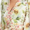 Colette V-Neck Bow Top