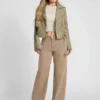 Concetta Washed Biker Jacket