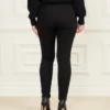 Coy Leather High-Rise Legging