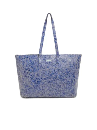 Cracked Leather Serapia Tote